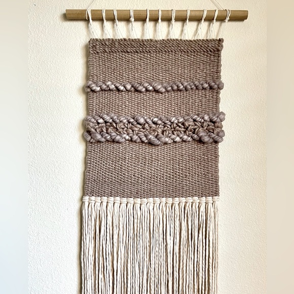 weaving✴︎tapestry Handmade Weaving Tapestry “Reflections”